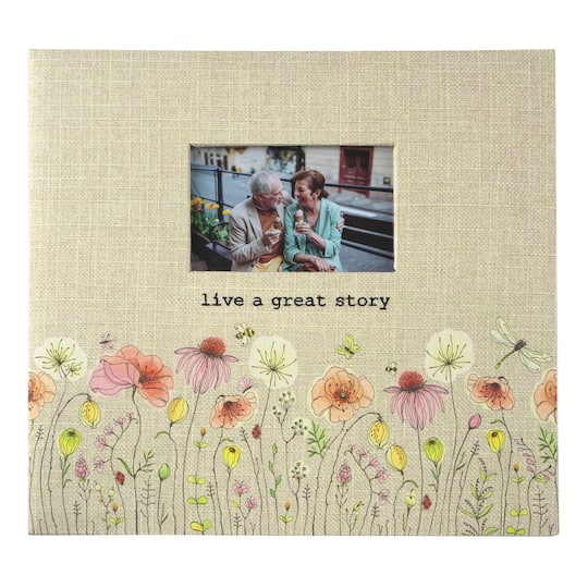 Michaels, 12" x 12" Wild Flower Scrapbook Album by Recollections™ – Category: Halloween Papercrafting